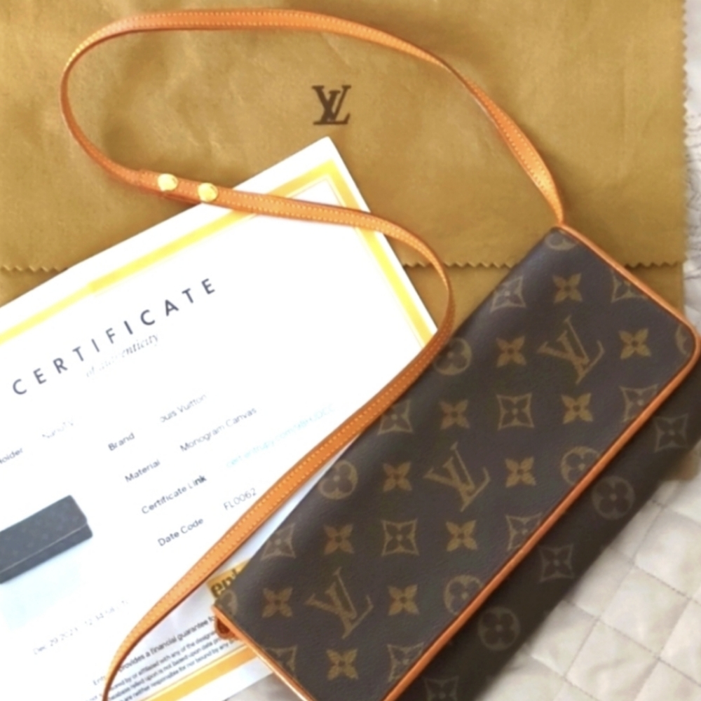 Louis Vuitton Monogrammed Twin Pouchette Crossbody FL0062